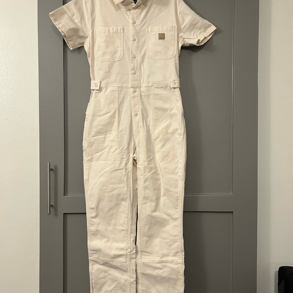 Carhartt Rugged Flex Cream overalls
